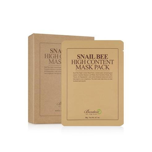 Benton Snail Bee High Content Sheet Mask - 20g x 10ea-thekimyoung.com