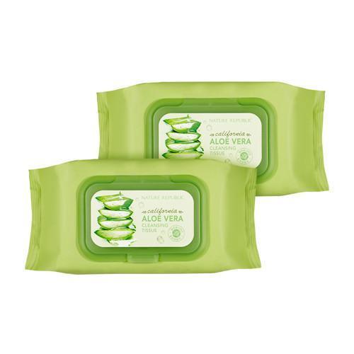 [NATURE REPUBLIC] California Aloe Vera Cleansing Tissue (1+1) Cleansing Tissue NATURE REPUBLIC
