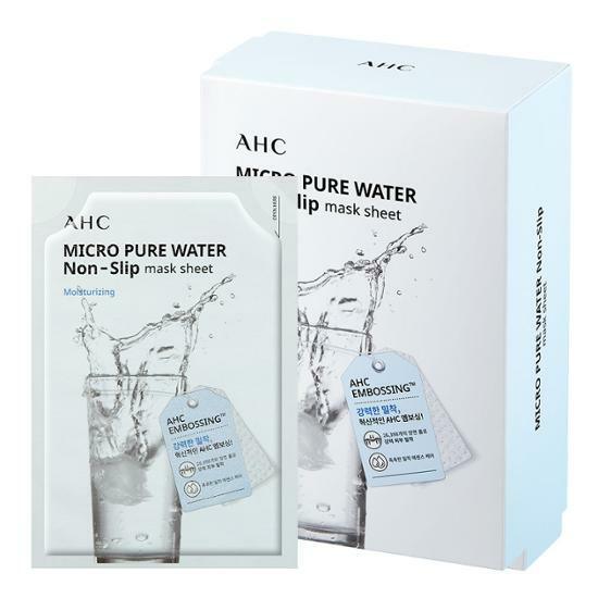 AHC Micro Pure Water Non-Slip Mask Sheet SET 33ml X 10ea Mask Sheet AHC