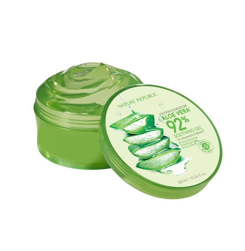[NATURE REPUBLIC] Soothing & Moisture Aloe Vera 92% Soothing Gel 300ml-thekimyoung.com