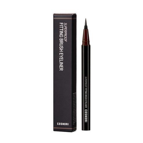COSNORI Super Proof Fitting Brush Eyeliner 0.6g (3 Colors) Eyeliner COSNORI