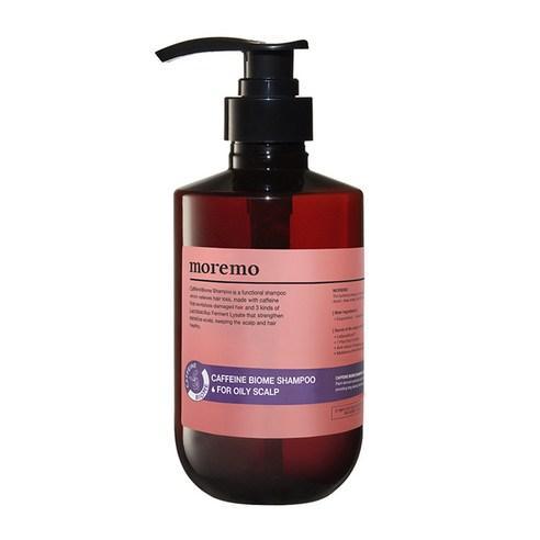 moremo CAFFEINE BIOME SHAMPOO FOR OILY SCALP 500ml-thekimyoung.com