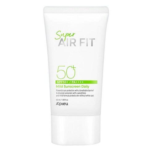A'pieu Super Air Fit Mild Sunscreen Daily SPF50+ PA++++ 50ml-thekimyoung.com