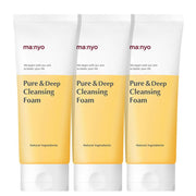 MANYO FACTORY Pure & Deep Cleansing Foam 100ml X 3ea-thekimyoung.com
