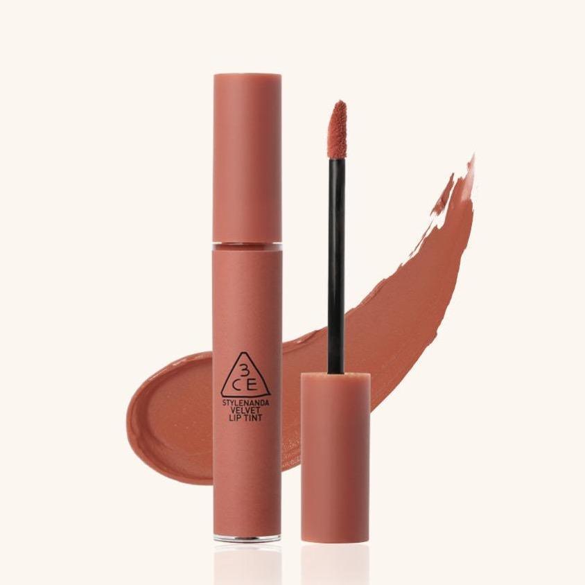 3CE Velvet Lip Tint 4g #WALK N TALK-thekimyoung.com