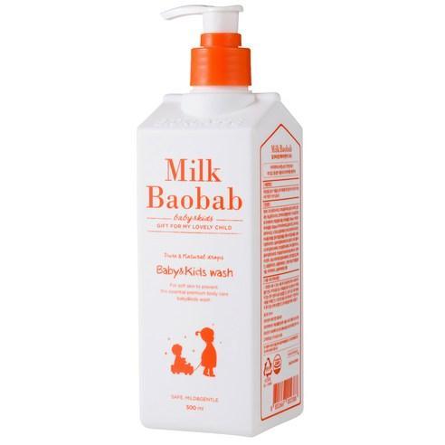 BIOKLASSE Milk Baobab Baby & Kids Wash 500ml Baby Body Wash BIOKLASSE