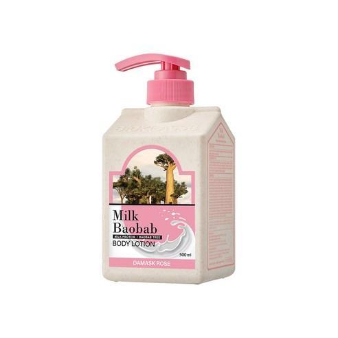 BIOKLASSE MILK BAOBAB Body Lotion 500ml - Damask Rose Body Lotion BIOKLASSE
