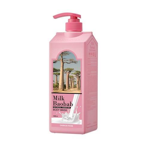 BIOKLASSE Baobab Body Wash with Damask Rose - 1000ml Body Wash BIOKLASSE