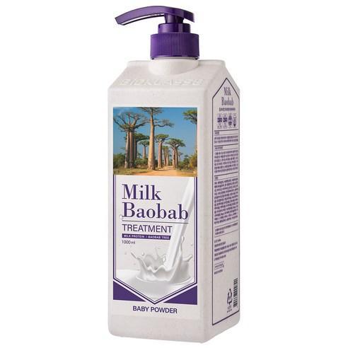 BIOKLASSE MILK BAOBAB Hair Treatment 1000ml - Baby Powder Scent Hair Treatment BIOKLASSE