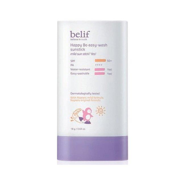 belif Happy Bo Easy Wash Sunstick (SPF50+/PA++++) 18g Sun Stick belif