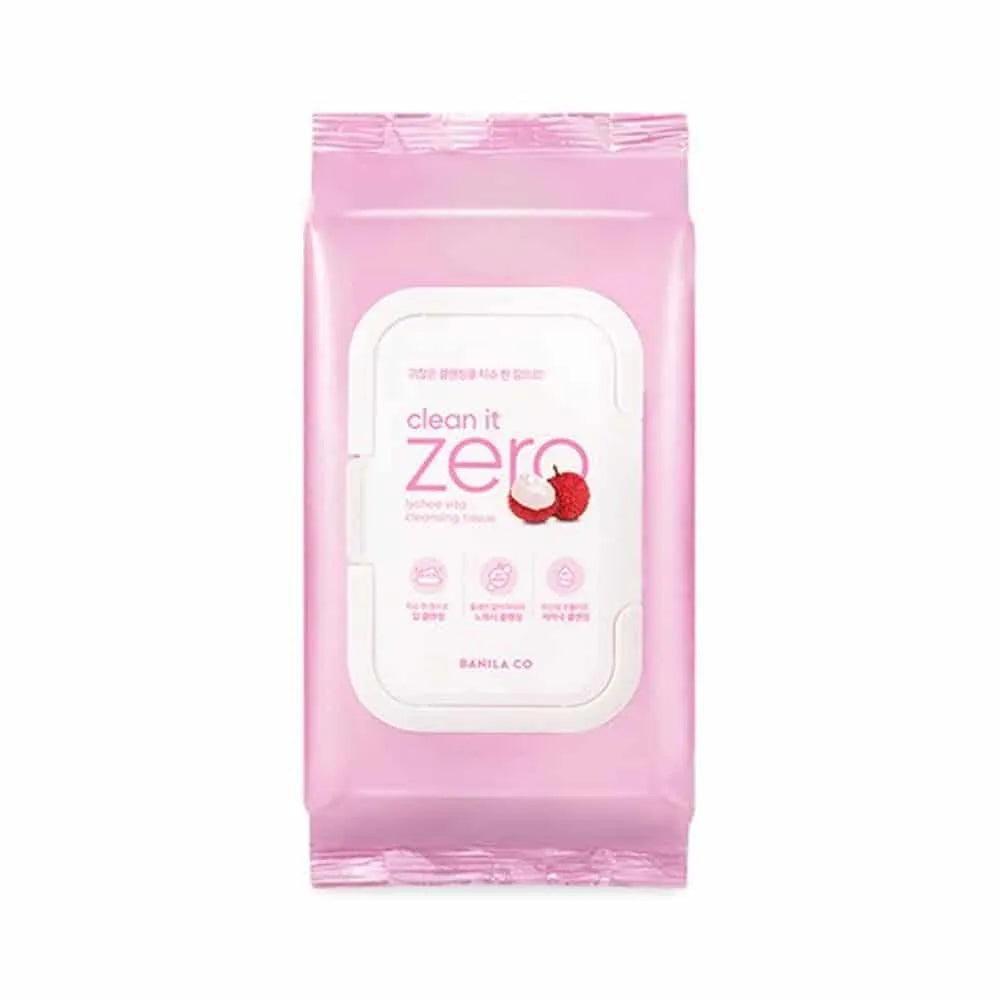 BANILA CO Clean It Zero Lychee Vita Cleansing Tissue - 30 Sheets-thekimyoung.com