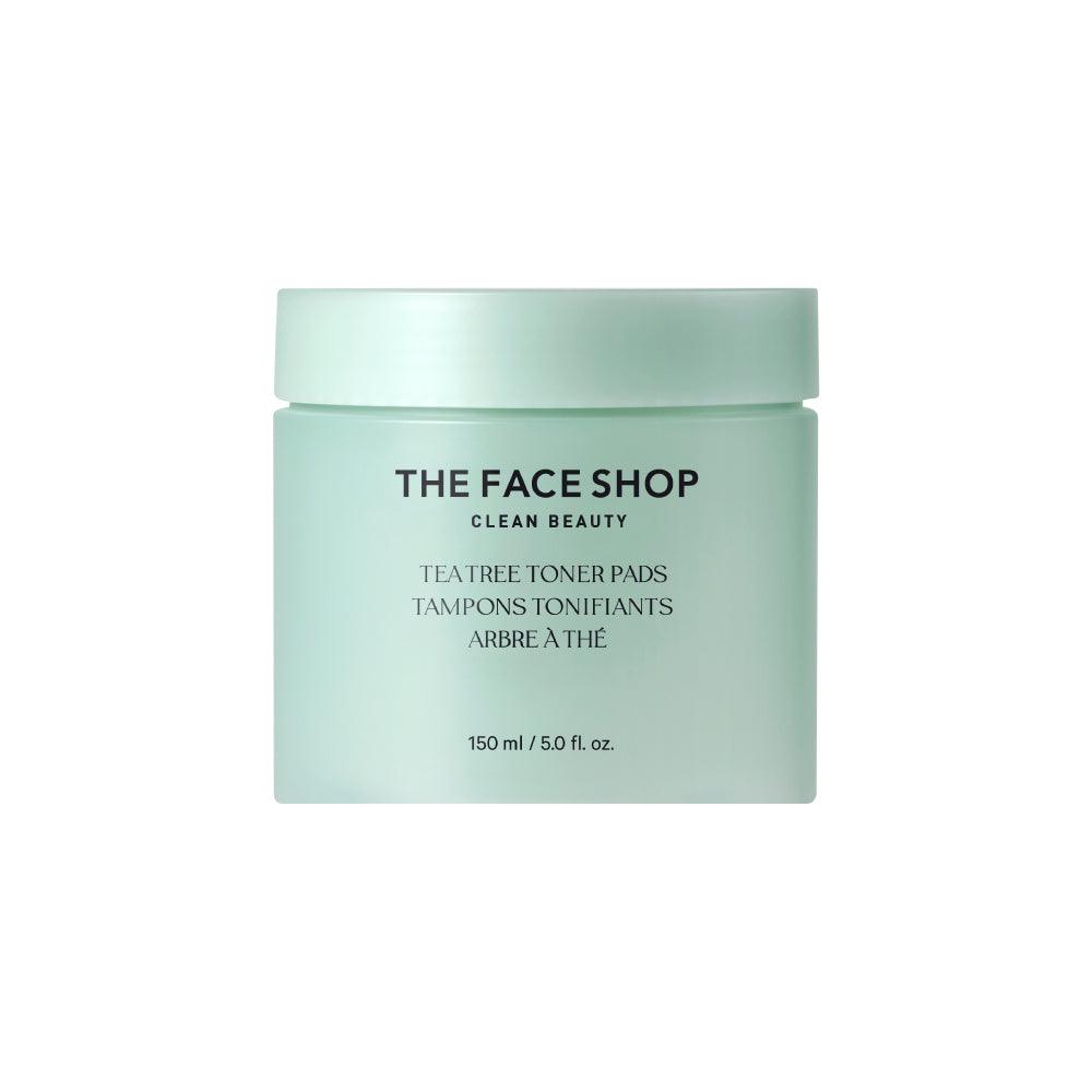 THE FACE SHOP Tea Tree Toner Pads 150ml (70 Sheets)-thekimyoung.com