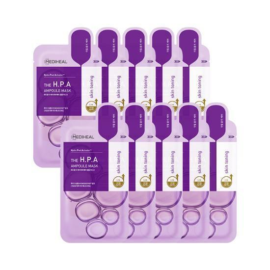 MEDIHEAL The H.P.A Ampoule Mask Sheet 10P-thekimyoung.com