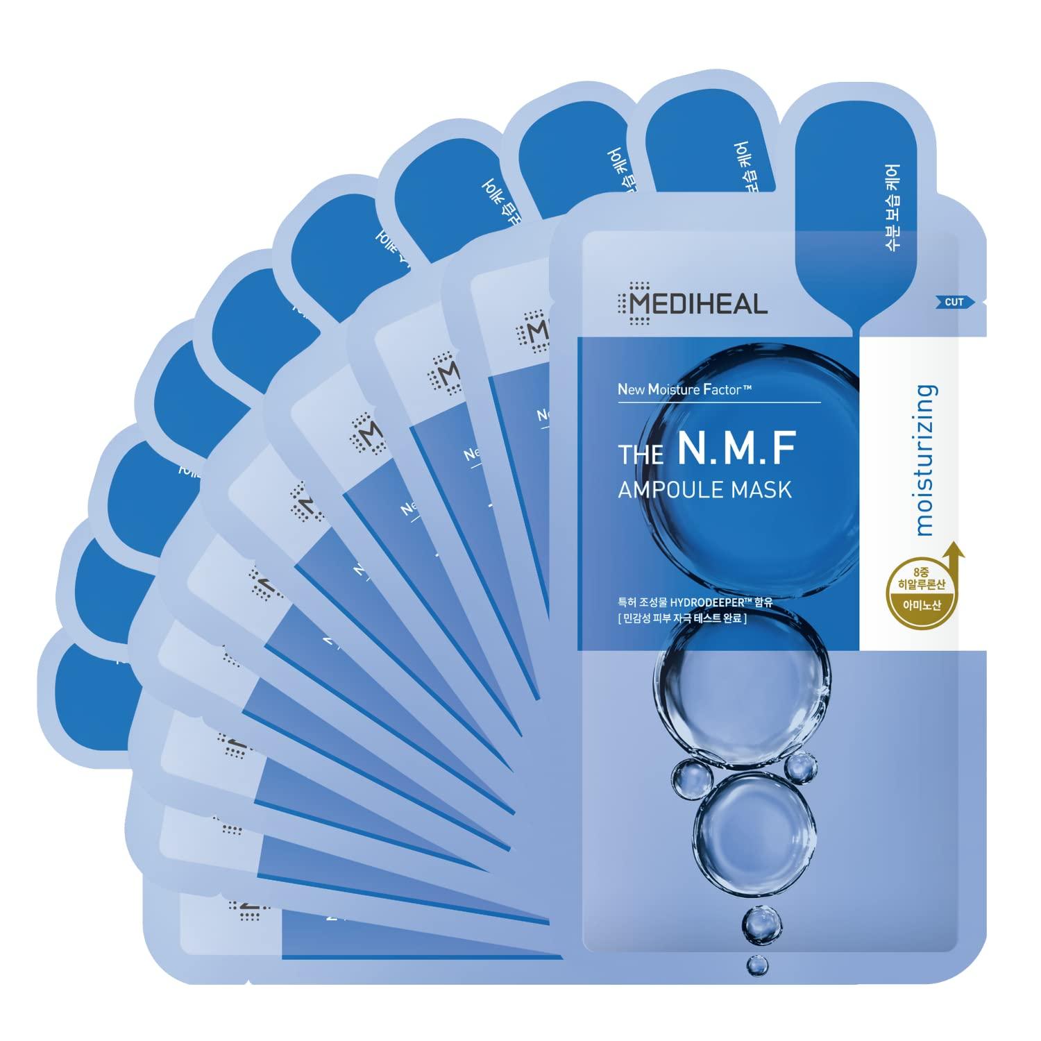 MEDIHEAL The N.M.F Ampoule Mask Sheet 10P-thekimyoung.com