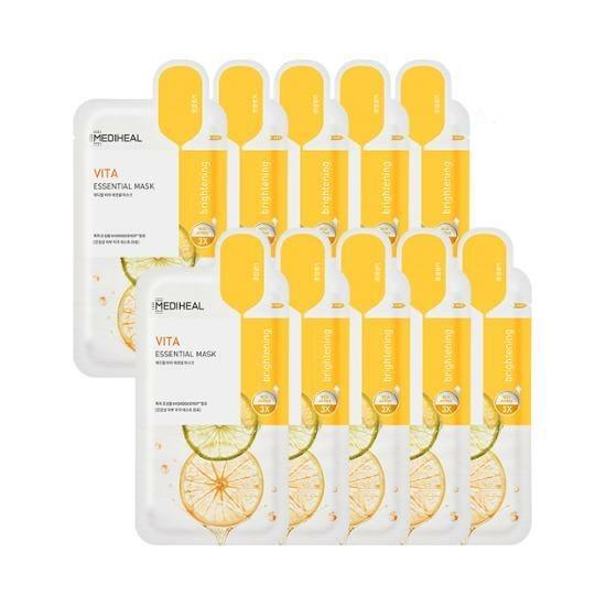 MEDIHEAL Vitamin C Essential Mask Sheet 10P-thekimyoung.com