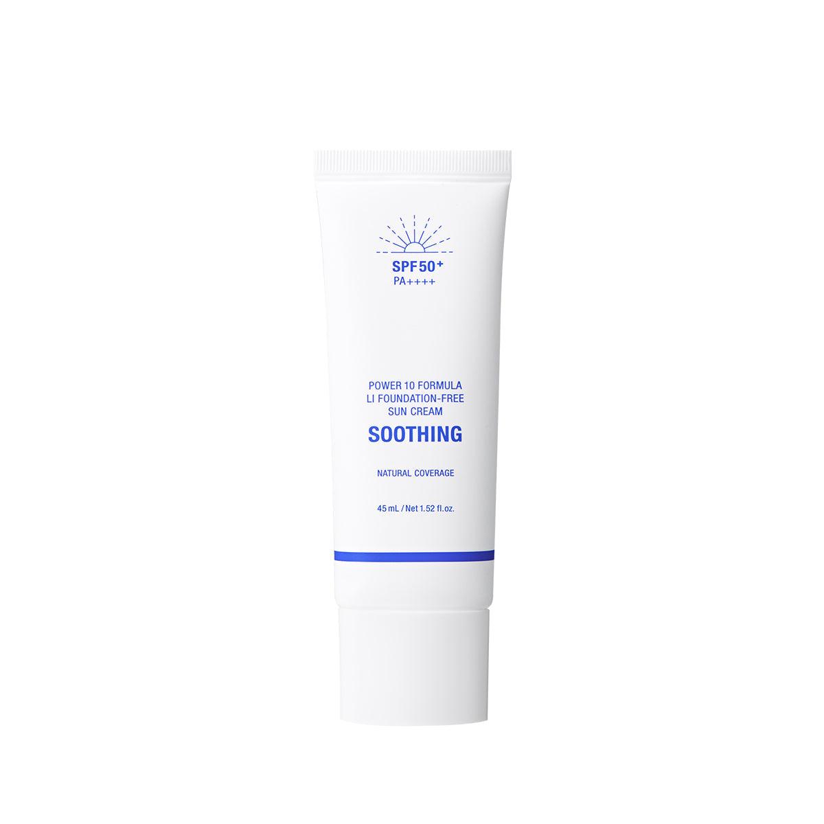 It'S SKIN Power 10 Formula LI Foundation-Free Sun Cream 45ml-thekimyoung.com