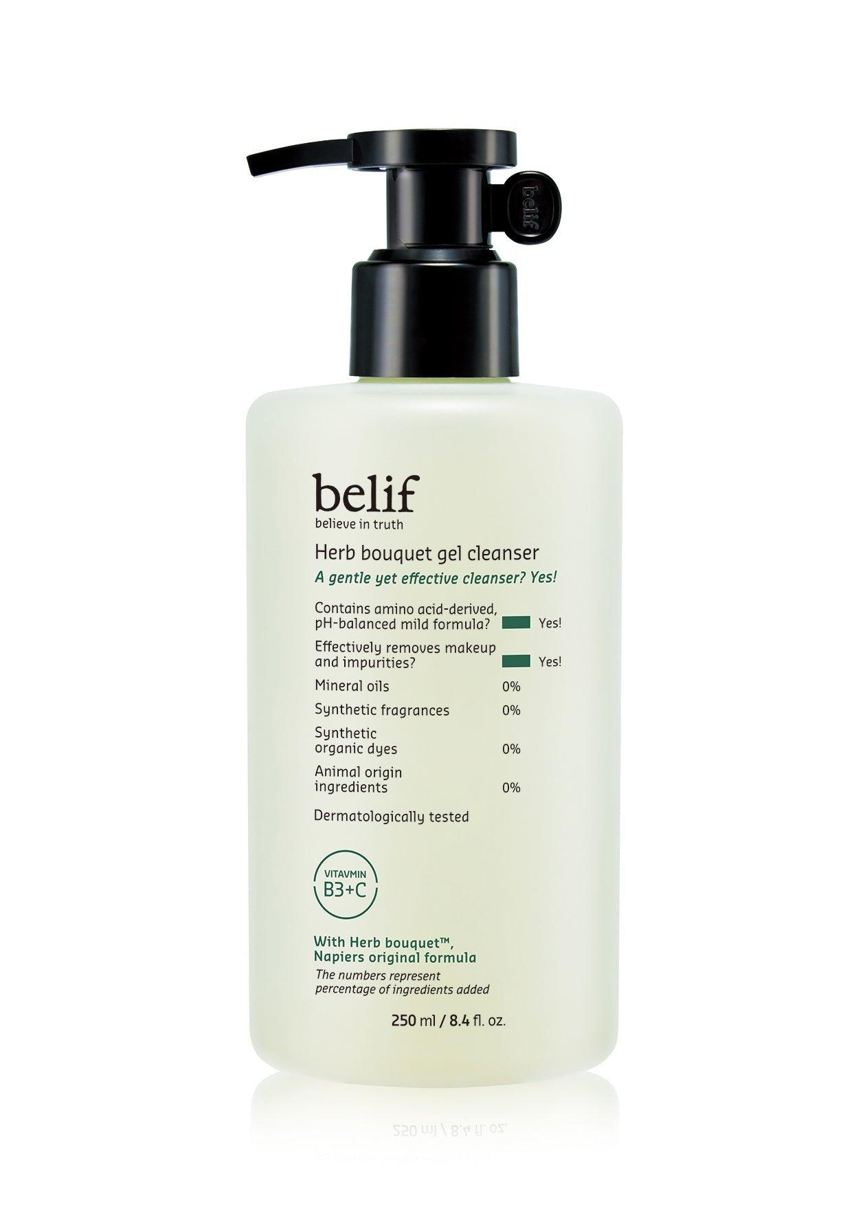 belif Herb Bouquet Gel Cleanser 250ml Cleansing Gel belif