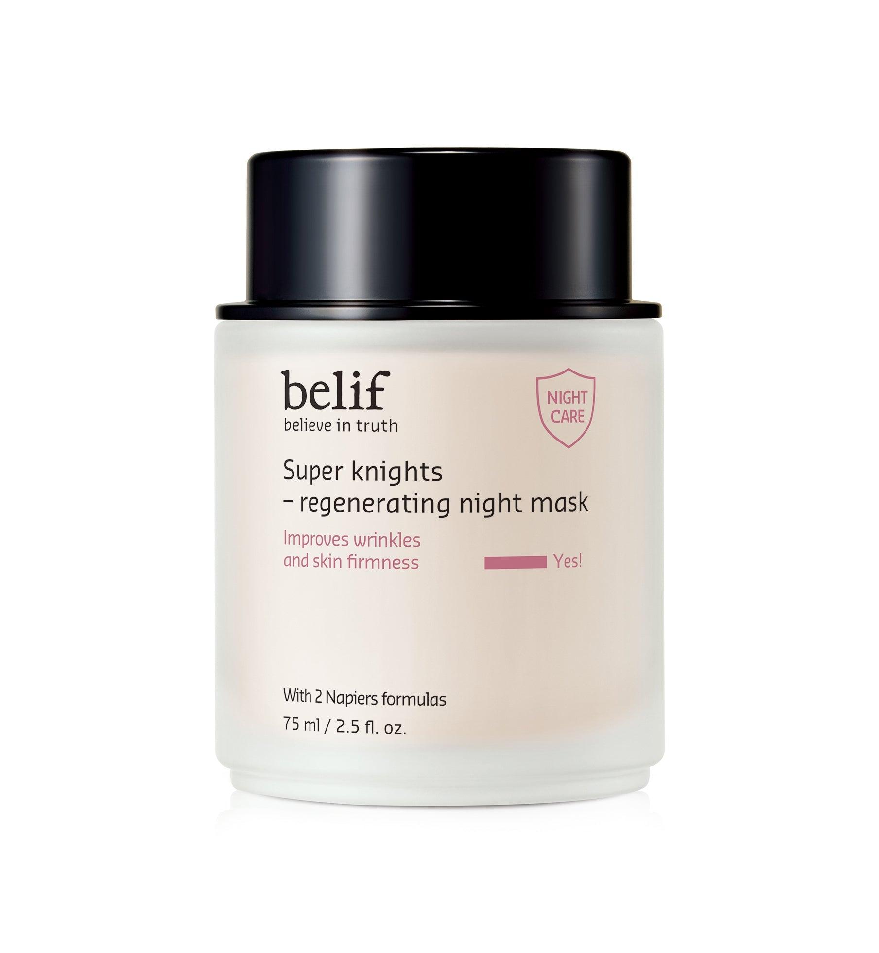 belif Super Knights Regenerating Night Mask 75ml-thekimyoung.com