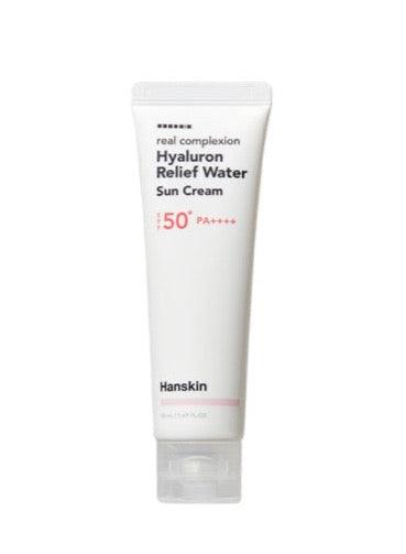 Hanskin Hyaluron Relief Water Sun Cream 50ml SPF50+ PA++++ Sunscreen Hanskin