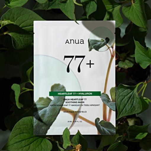 Anua Heartleaf 77% Soothing Sheet Mask - 10 Pack Mask Sheet Anua