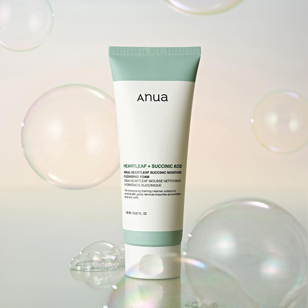 Anua Heartleaf Succinic Moisture Cleansing Foam 150ml Cleansing Foam Anua