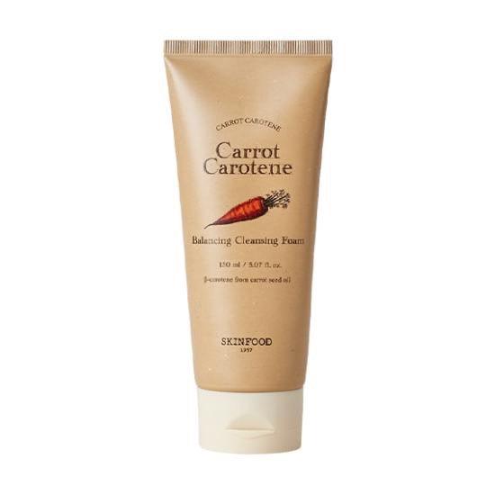 SKINFOOD Carrot Carotene Balancing Cleansing Foam 150ml-thekimyoung.com