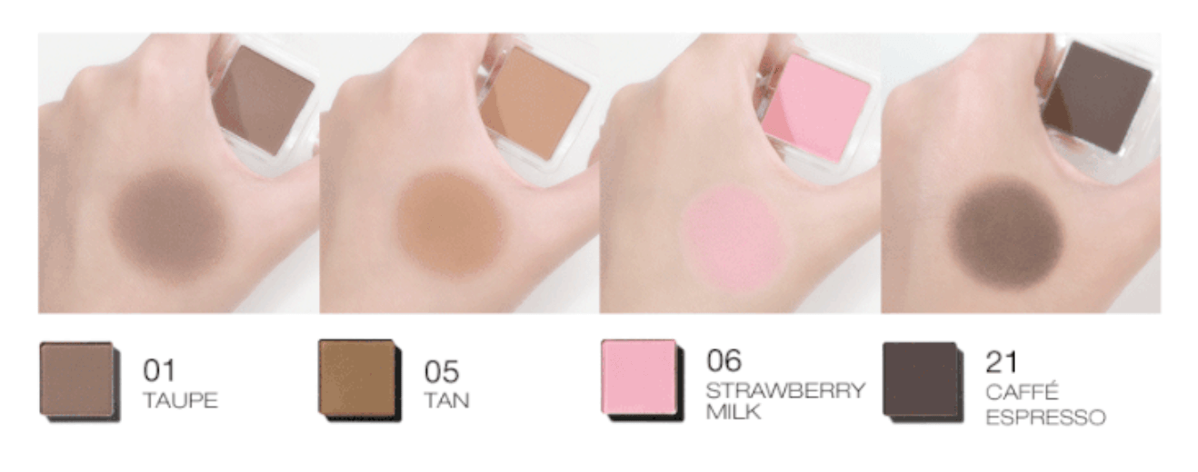 tooq One By Genuine Magnetic Eye Shadow #Point Matte [thekimyoun.com]