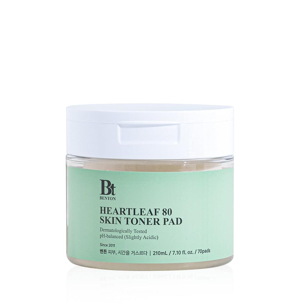 Benton HEARTLEAF 80 Skin Toner Pads - 70 Pads-thekimyoung.com