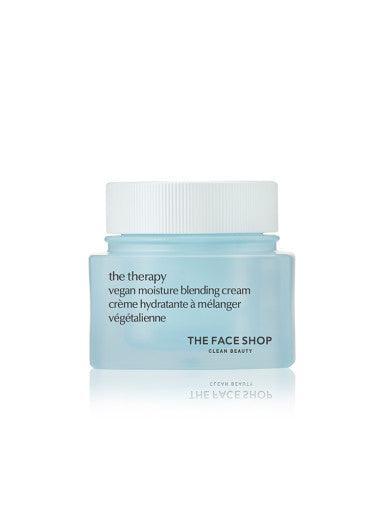 THE FACE SHOP The Therapy Vegan Moisture Blending Cream 60ml-thekimyoung.com