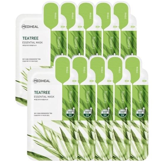 MEDIHEAL Tea Tree Essential Mask Sheet 10P-thekimyoung.com