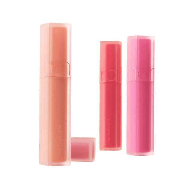 rom&nd Blur Fudge Tint #be OVEEER Shade Series (4 Colors) LIP TINT rom&nd