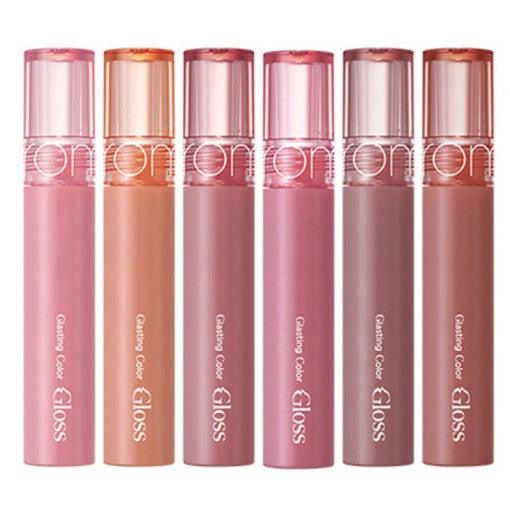 rom&nd Glasting Color Gloss 4g (6 Colors) Lip Glosses rom&nd