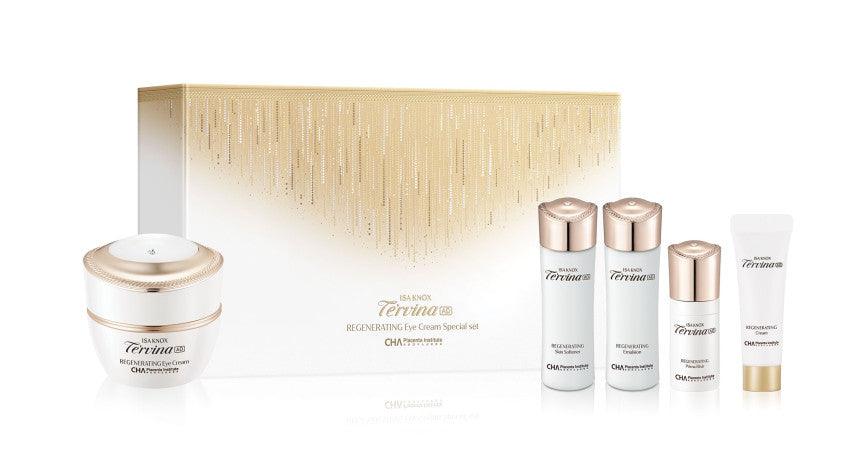 ISA KNOX TE'RVINA AD Regenerating Eye Cream Skincare Set-thekimyoung.com