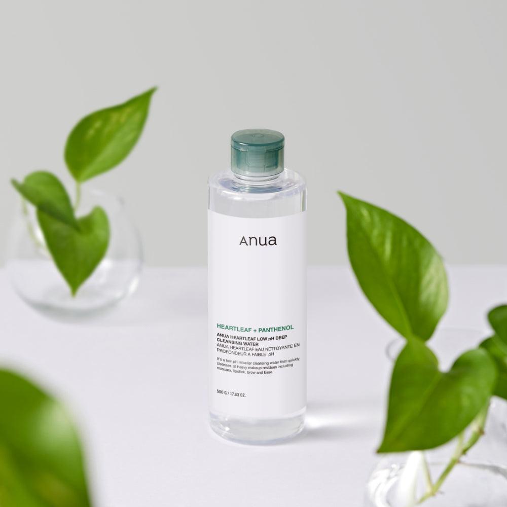 Anua Heartleaf 87 Low pH Cleansing Water 500g-thekimyoung.com