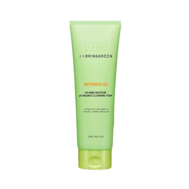 BRINGGREEN Artemisia Cera Calming Moisture pH Balance cleansing Foam 250ml Cleansing Foam BRINGGREEN