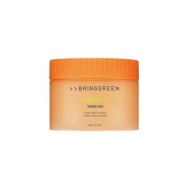 BRINGGREEN Carrot Vita Toner Pad 60P Toner Pad BRINGGREEN