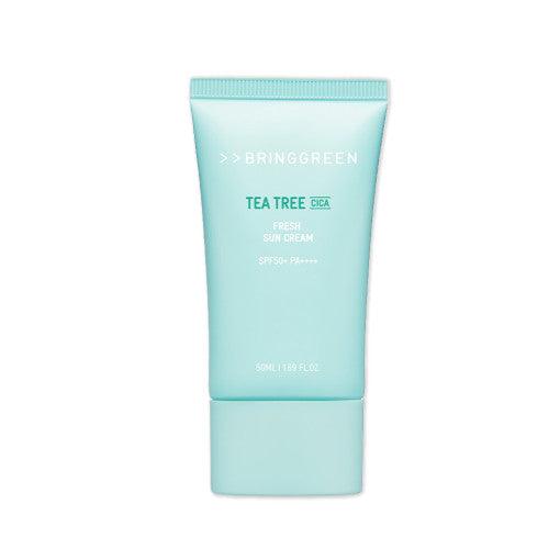 BRINGGREEN Tea Tree Cica Fresh Sun Cream SPF50+ PA++++ 50ml x 2 Sun Cream BRINGGREEN