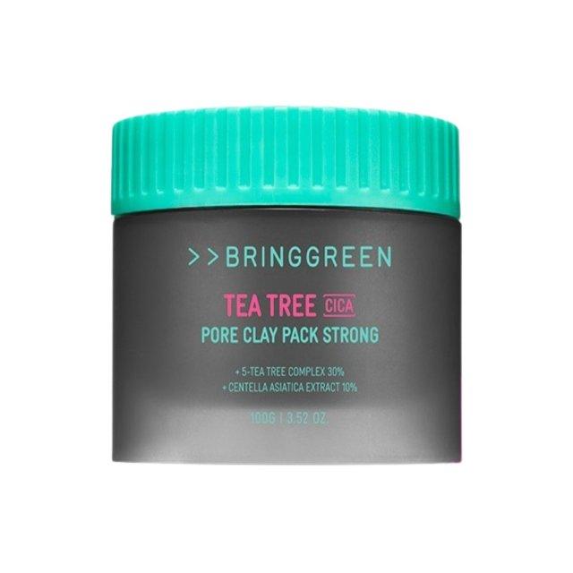 BRINGGREEN Tea Tree Cica Pore Clay Pack Strong 100g Clay Masks BRINGGREEN