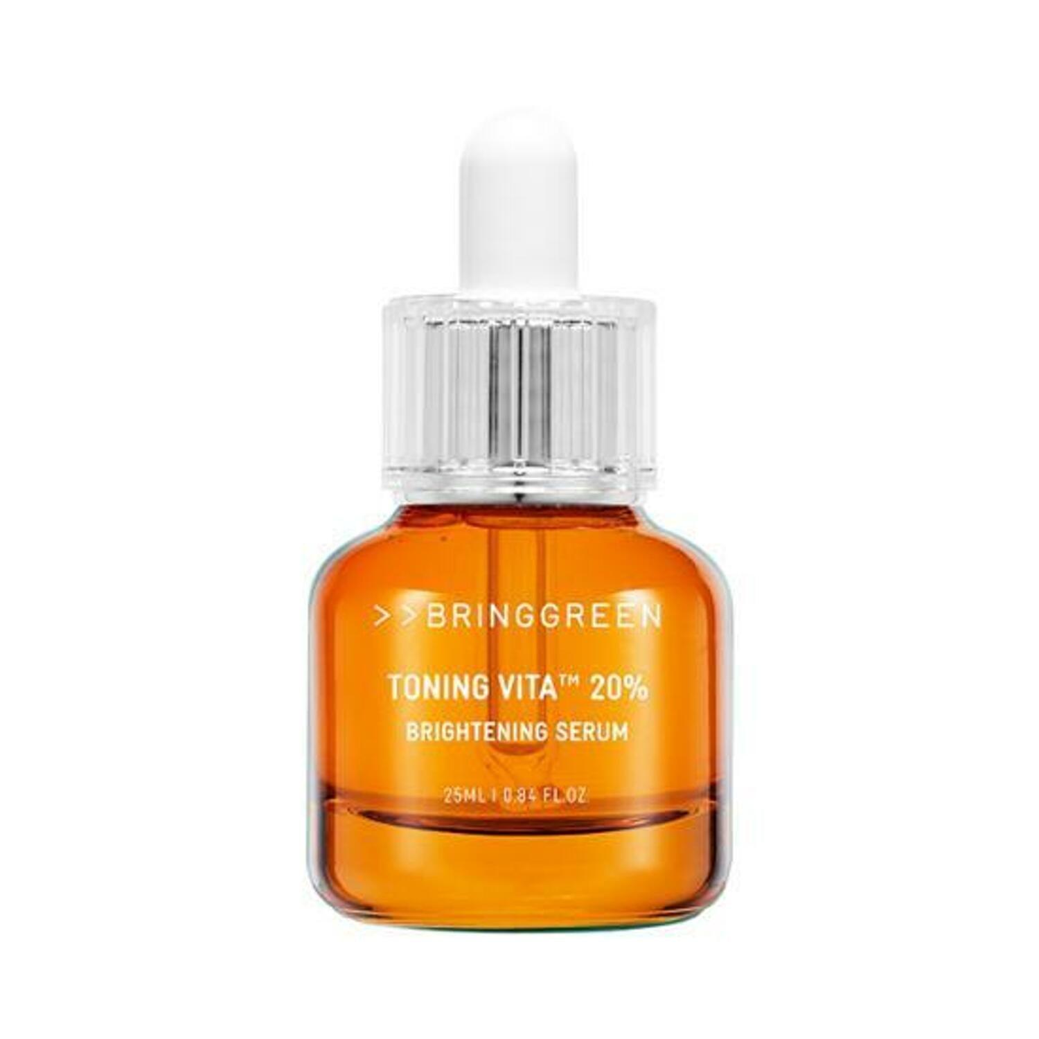 BRINGGREEN Toning Vita 20% Brightening Serum 25ml Face Serum BRINGGREEN
