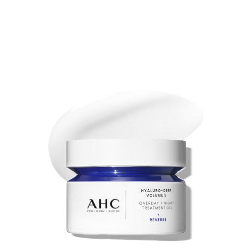 AHC Hyaluro Deep Volume 5 Overday+Night Treatment Gel 50ml Moisturizer Cream AHC