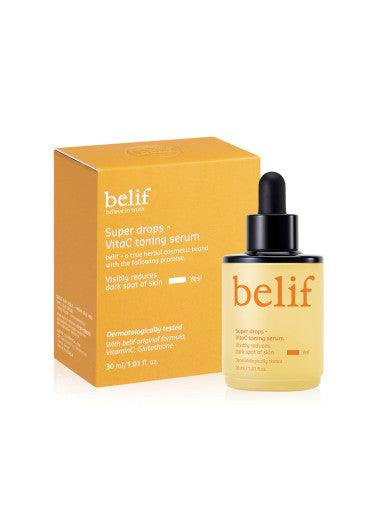 belif Super Drops Vita C Toning Serum 30ml Face Serum belif