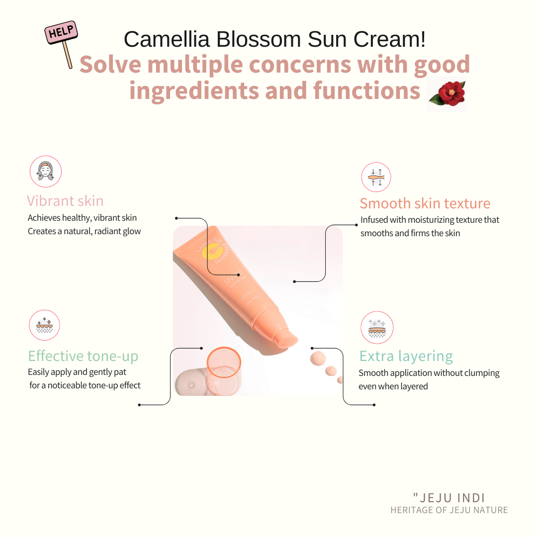 [JEJU INDI] Blossom Sun Cream 50ml-thekimyoung.com