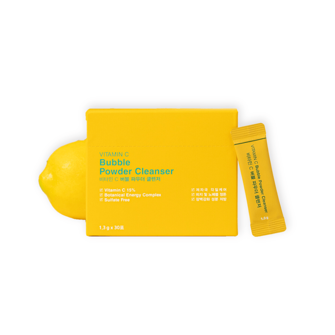[JEJU INDI] Vitamin C Bubble Powder Cleanser 30ea Cleansing Powder JEJU INDI