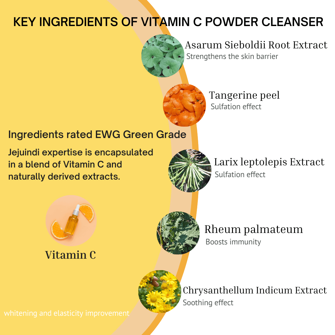 [JEJU INDI] Vitamin C Bubble Powder Cleanser 30ea-thekimyoung.com