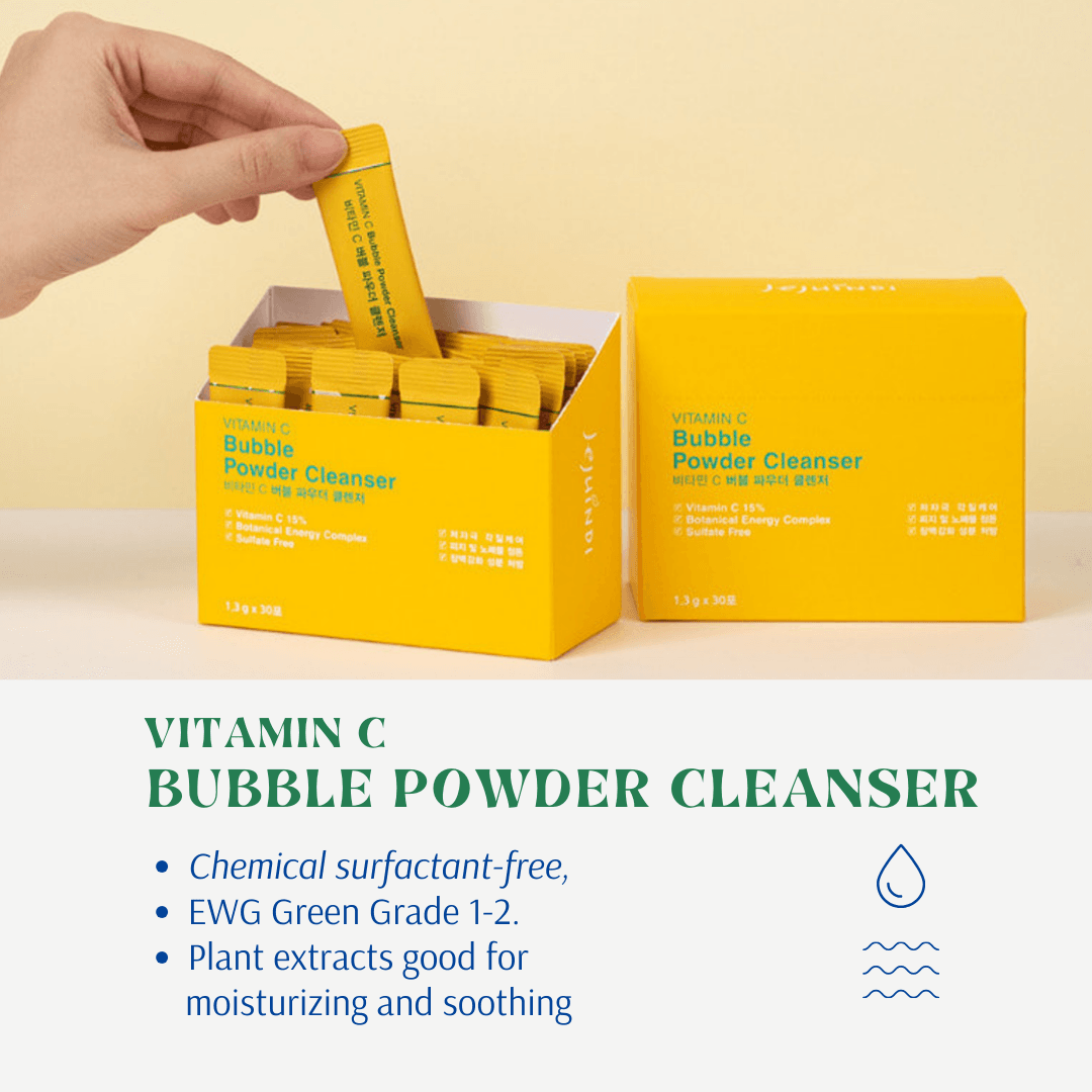 [JEJU INDI] Vitamin C Bubble Powder Cleanser 30ea-thekimyoung.com