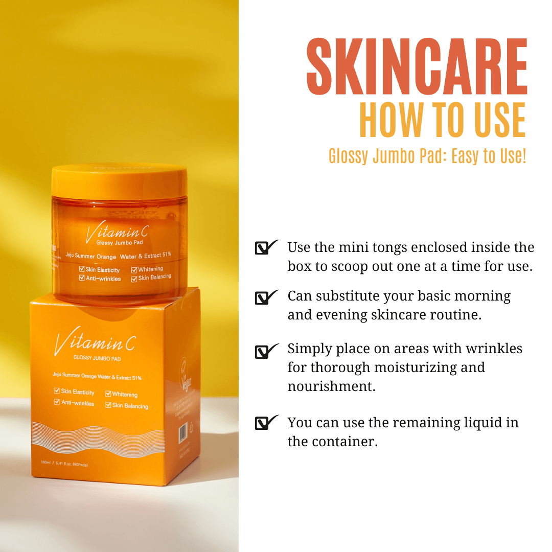 [JEJU INDI] Vitamin C Glossy Jumbo Pad 160ml-thekimyoung.com