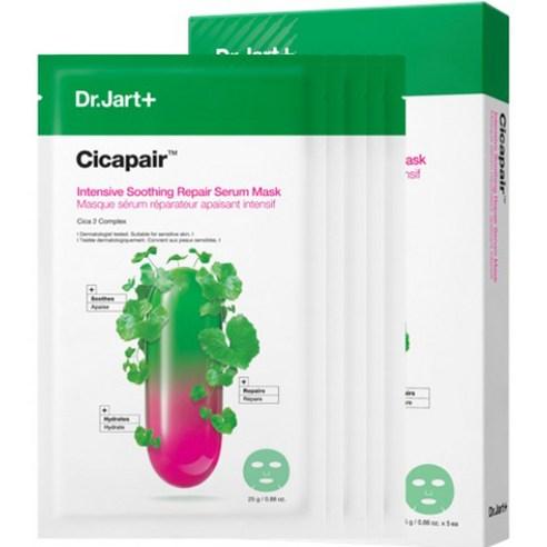 Dr.Jart+ Cicapair Sensitive Skin Serum Face Mask For Redness (5 Sheets) Mask Sheet Dr.Jart+
