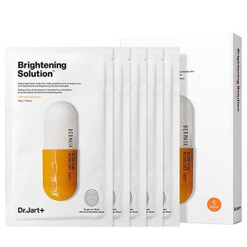 Dr.Jart+ DERMASK BRIGHTENING SOLUTION FACE MASK (5 Sheets)-thekimyoung.com