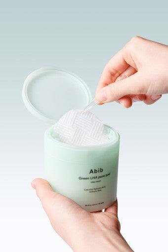 Abib Green LHA Pore Pad 60 Pads Toner Pad Abib