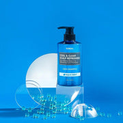 KUNDAL COOL&CLEAR SCALP REFRESHING Pure Natural Balancing Refreshing Cool Shampoo 500ml #AQUA MINT-thekimyoung.com